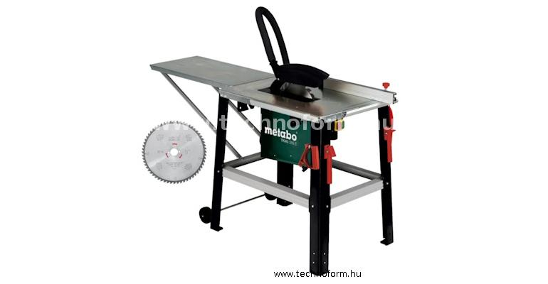 metabo tkhs315c-2,0wnb-set asztali körfűrész 315mm 2 db. tárcsával és asztalhosszabítóval - 0193152023