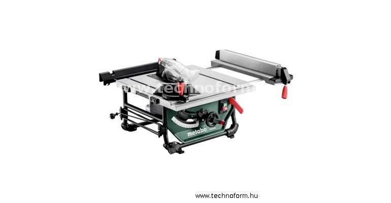 metabo ts254m asztali körfűrész 1500w 254 mm-s korong - 610254000