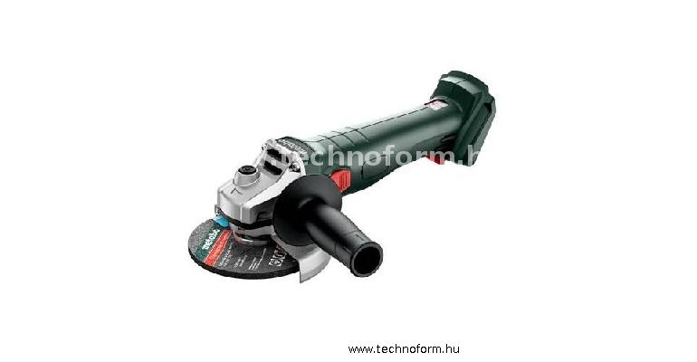 metabo w18-7-125-850 akkus sarokcsiszoló 125mm 18v akku és töltő nélkül - 602371850