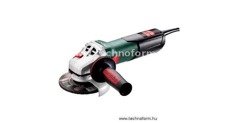 metabo wev11-125quick sarokcsiszoló 1100w 125mm fordulatszám-szabályozással - 603625000