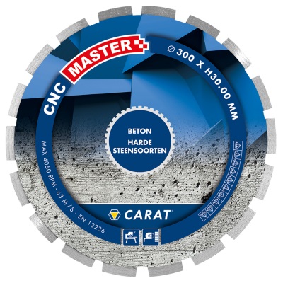 Carat CNCM Gyémánttárcsa beton és kemény kövek gyors és nagy hatékonyságú vágására