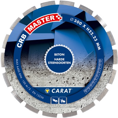 Carat CRBM gyémánt vágókorong kemény kövek, beton  gyors és  hatékony vágására