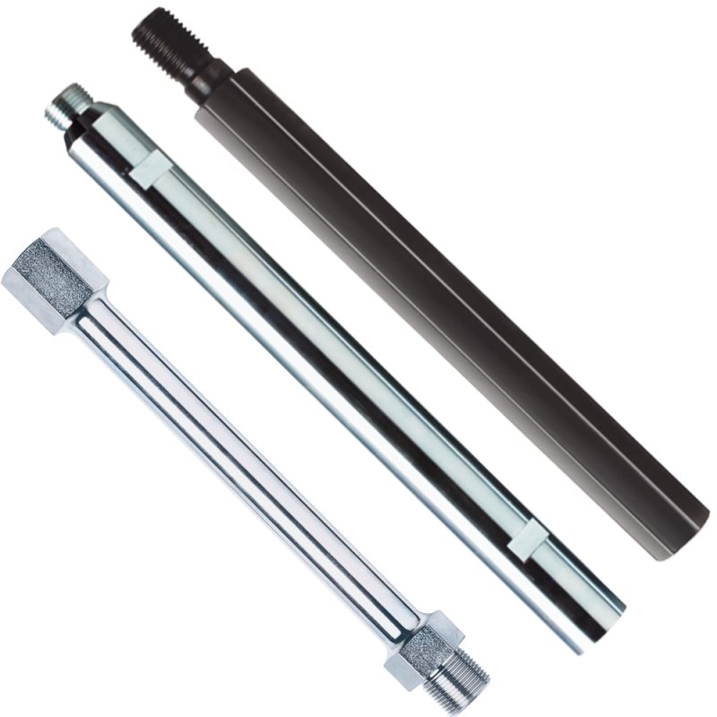 Carat CVHOSSZABBITO Hosszabbítók kölönböző befogású fúrókoronákhoz