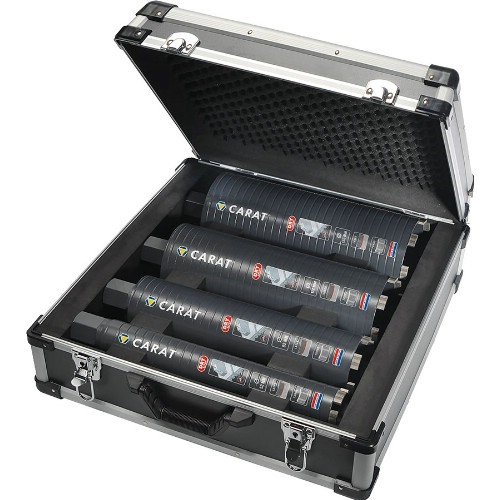 Carat EDSET04000 Száraz gyémánt fúrókoronák 31,51,81,131x300mm