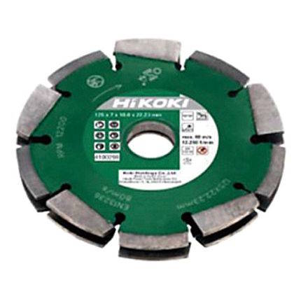 Hikoki 4100298 Gyémánttárcsa 2 soros 125mm, nút marásához falhoronyvágóba
