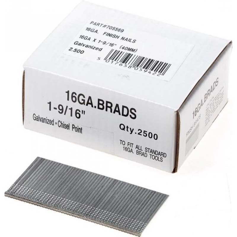 Hikoki 705569 Tűszeg 16GA elektromosan galvánozott 40mm hosszú