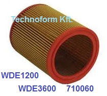 Hikoki 710060 Por Szűrő WDE1200, WDE3600 porszívóhoz