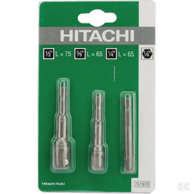 Hikoki 751970 Adapter készlet 1/4" befogáshoz