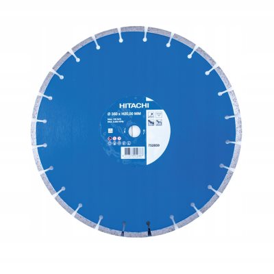 Hikoki 752859 Gyémánt vágókorong 350x20mm  beton, vasbeton vágására