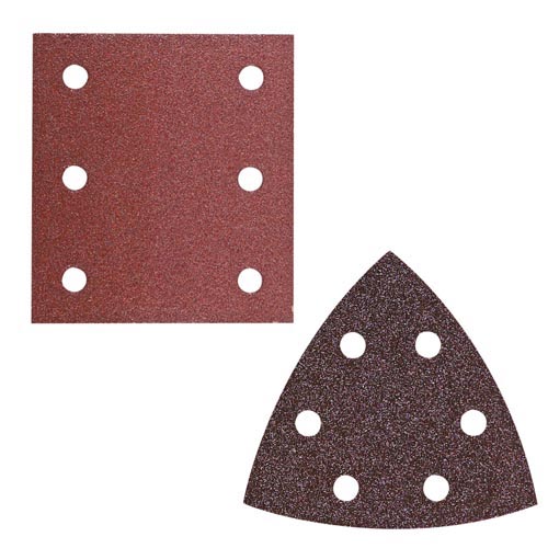 Hikoki 753450 Tépőzáras deltacsiszolók 45db P60, P80, P120