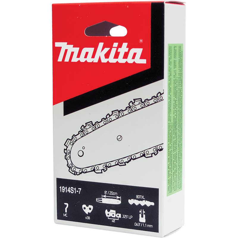 Makita 1914S1-7 Láncfűrész lánc 0,325" - 1,1mm 38 szemes 20cm hosszú vezetőre