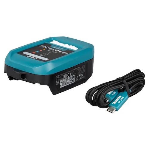 Makita 1915U4-1 LXT Akkumulátor töltő USB PD 14.4V-18V
