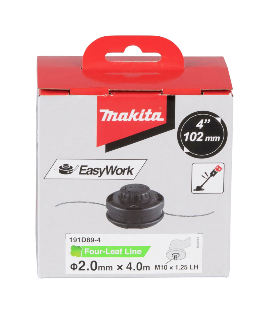 Makita 191D89-4 Damilfej 2mm damillal 102mm M10x1,25 balos