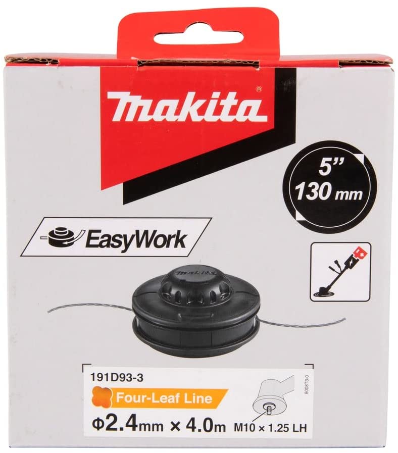 Makita 191D93-3 Damilfej 2,4mm damillal 130mm M10x1,25 balos