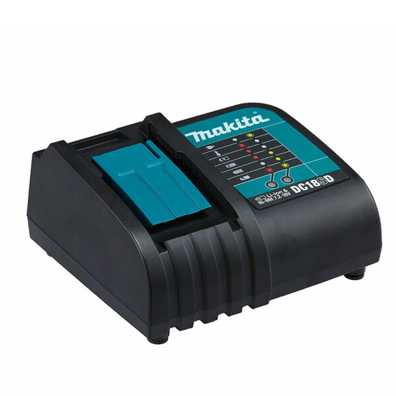 Makita 194533-6 DC18SD akkumulátor töltő 14,4V-18V Li-ion