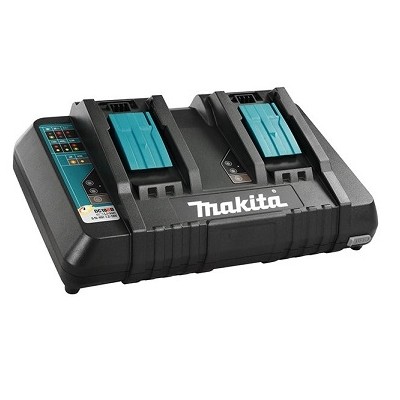 Makita 196933-6 DC18RD dupla portos akkumulátor töltő USB porttal