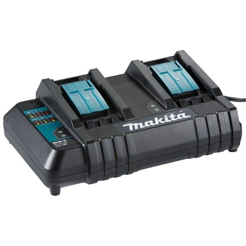 Makita 199687-4 DC18SH dupla portos akkumulátor töltő (lassú)