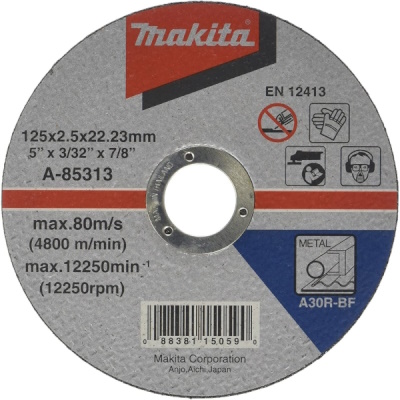 Makita A-85313 Vágókorong ACÉL 125x2,5mm