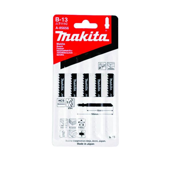 Makita A-85656 Dekopírfűrészlap fára L105mm TPI:8