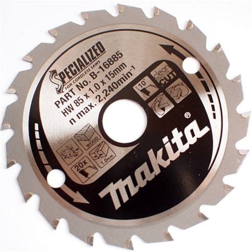 Makita B-08361 Körfűrészlap 190x15,88mm Z24 Makforce