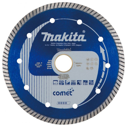 Makita B-13007 150 mm gyémánt vágótárcsa COMET TURBO Gránit, Járólap, Pala vágására