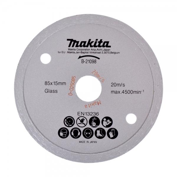 Makita B-21098 80 mm folyamatos élű gyémánt vágótárcsa márvány, gránit, kő és kerámia vágására