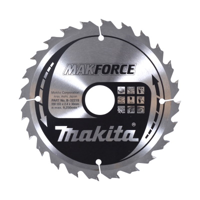Makita B-32219 24 fogas Körfűrészlap 165x30mm Makforce