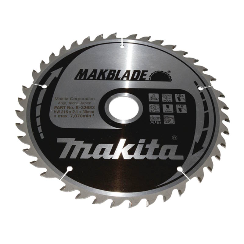 Makita B-32683 Körfűrészlap 216x30mm Z40 Mforce