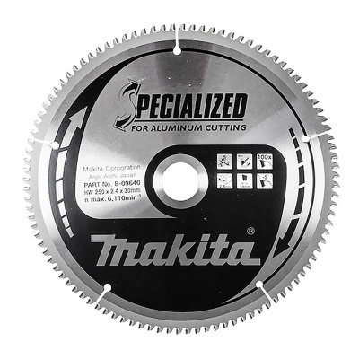 Makita B-33314 Körfűrészlap 250x30mm Z100 SPECIALIZED alu