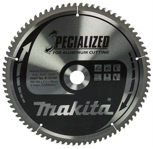 Makita B-33342 Körfűrészlap 305x30mm Z80 SPECIALIZED alu