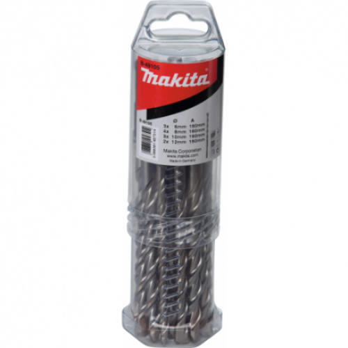 Makita B-49096 SDS+ V-plus Fúrószár 12db-os 5-12mm