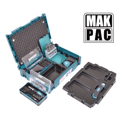 Makita B-49884 Fúró- csavarbehajtó készlet 18 db-os MAKPAC-ban