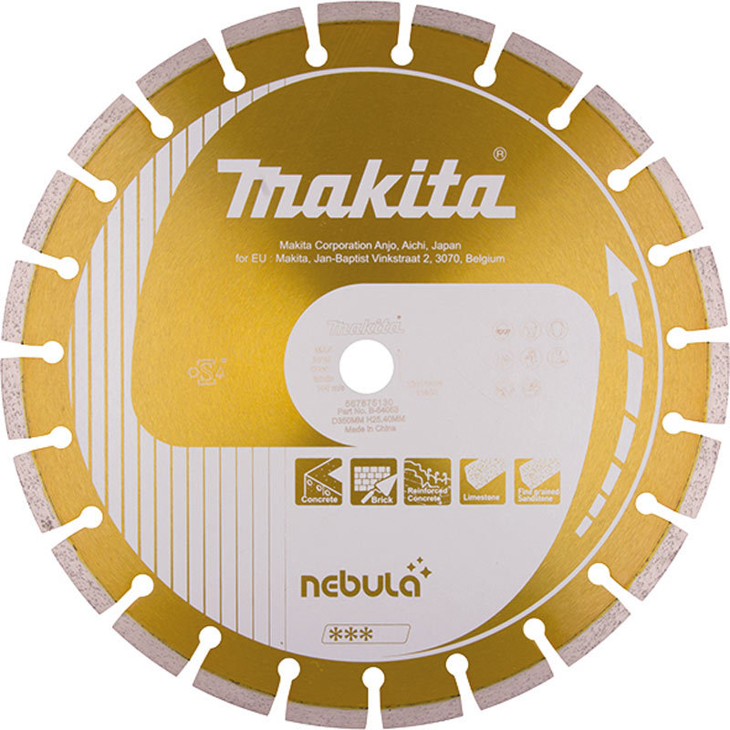 Makita B-54069 400 mm szegmenses Gyémánt vágótárcsa