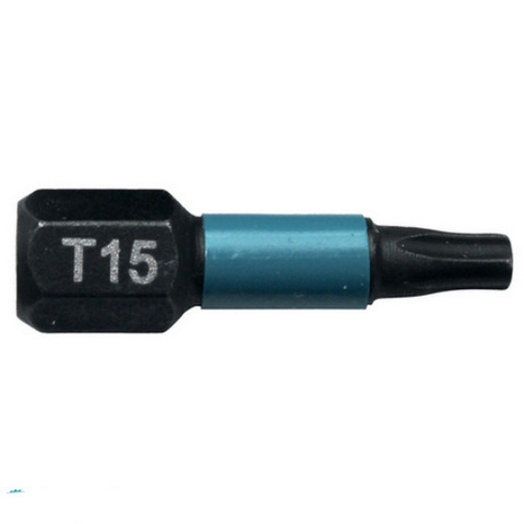 Makita B-63666 T15 Torx behajtóbit 25mm Torziós BLACK