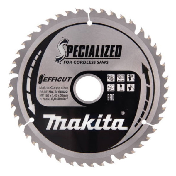 Makita B-67278 Körfűrészlap 305x30mm Z100 EFFICUT