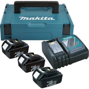 Makita BL1830SZETT Akku-csomag  Li-Ion 2x18V 3Ah akku+1db töltő