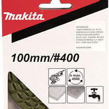Makita D-15615 Tépőzáras gyémánt kőpolírozó tárcsa 100mm P400 piros