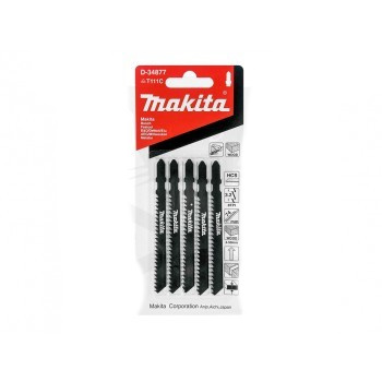 Makita D-34877 Dekopírfűrészlap fára L100mm Z8 5db  műanyag