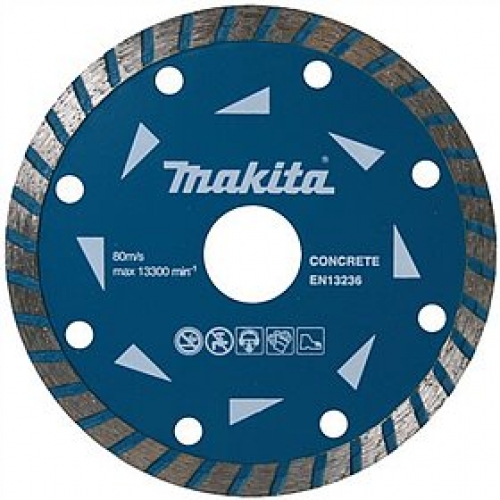 Makita D-41648 180 mm turbó  gyémánt vágótárcsa Kék
