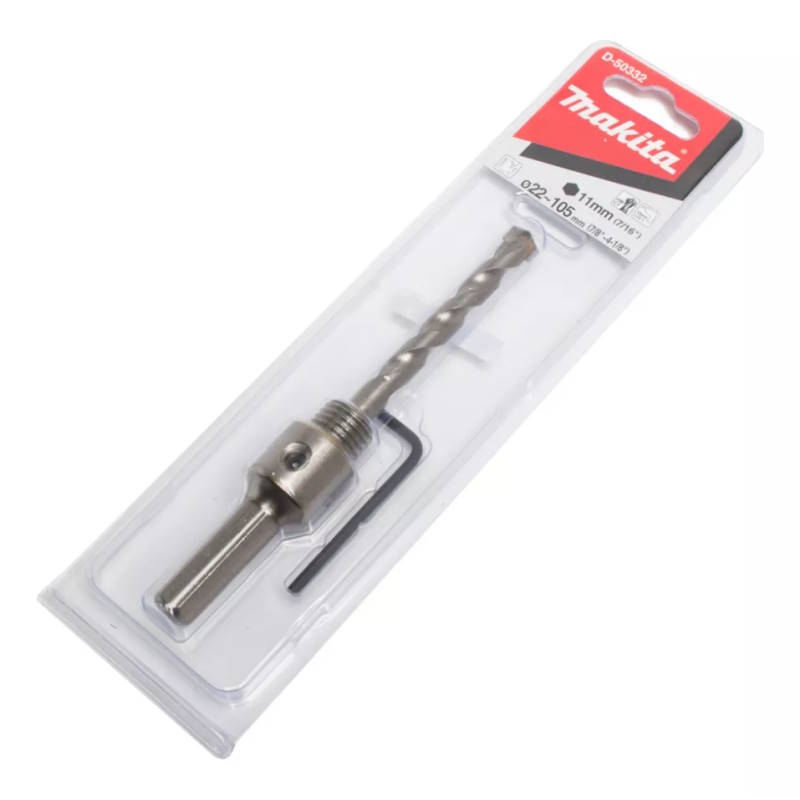 Makita D-50332 Dobozfúró Szerelhető M16 befogótengely 11mm haszög 118mm