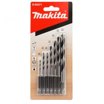 Makita D-62371 fafúró készlet bit befogással 2-8mm-ig