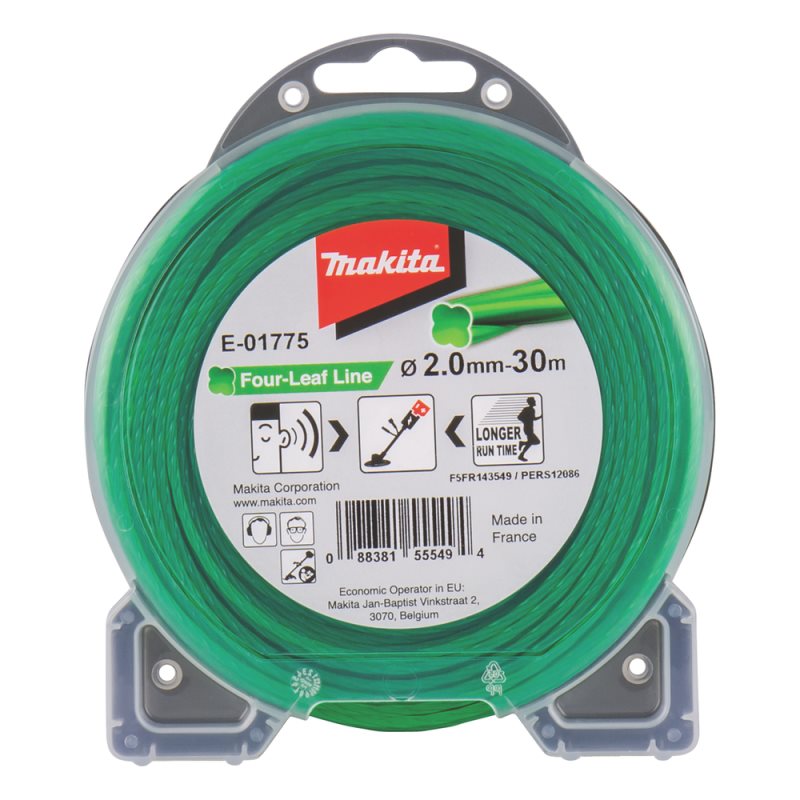Makita E-01775 Damil négylevelű zöld 2,0mm 30m