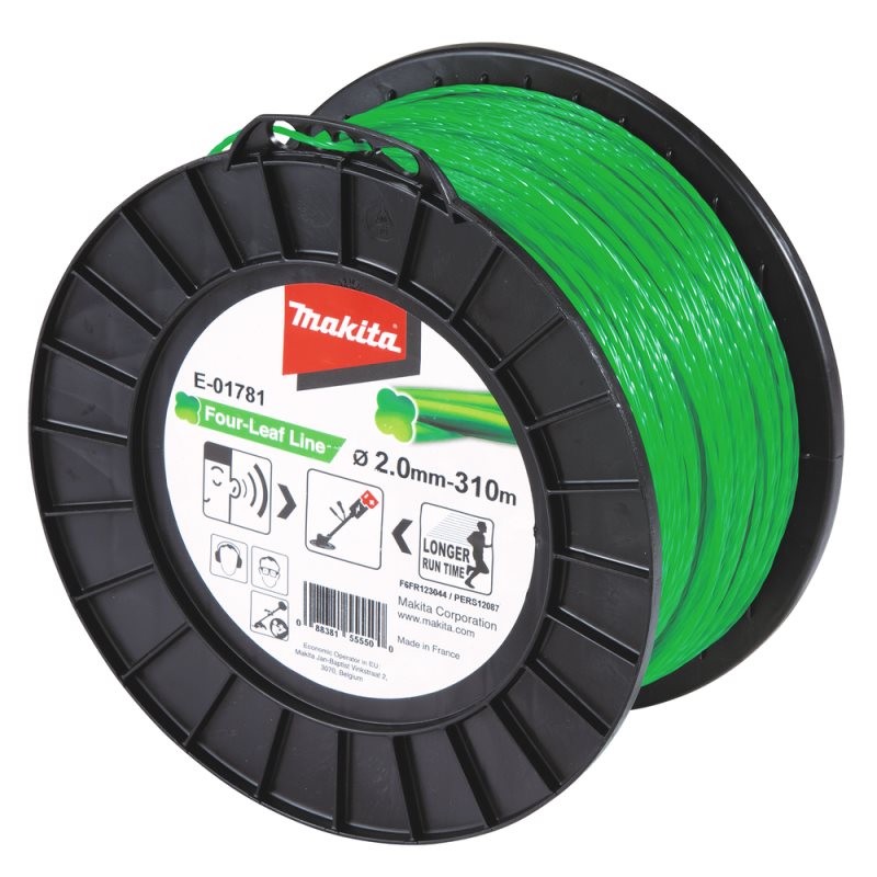 Makita E-01781 Damil négylevelű zöld 2,0mm 310m