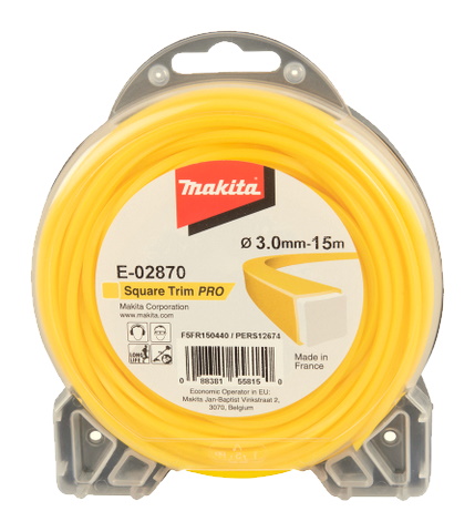 Makita E-02870 Damil  3,0mm  négxszög barna 15m