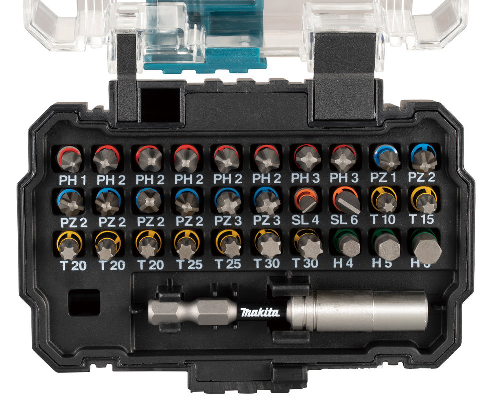 Makita E-13552 Bitkészlet  Premier 31db-os 25mm