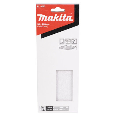 Makita E-18063 Csiszolópapír 93x228 A80