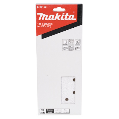 Makita E-18122 Csiszolópapír 115x280 A40