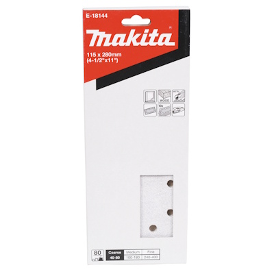 Makita E-18144 Csiszolópapír 115x280 A80