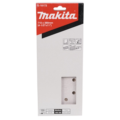Makita E-18172 Csiszolópapír 115x280 A150