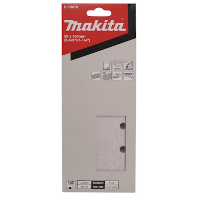 Makita E-19679 Tépózáras csiszolóvászon 93x185 P150